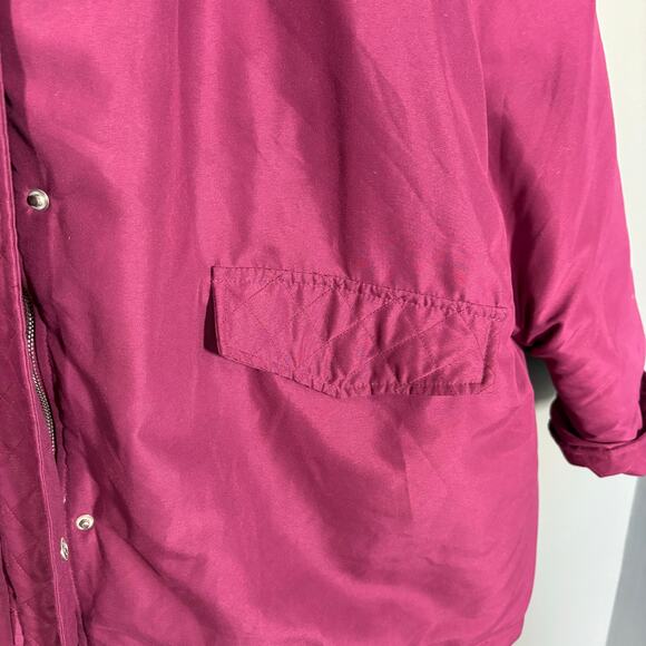 Woman Within Purple Down Puffer Winter Coat - Size 4X (34/36) - Womens Plus Size - Picture 4 of 7